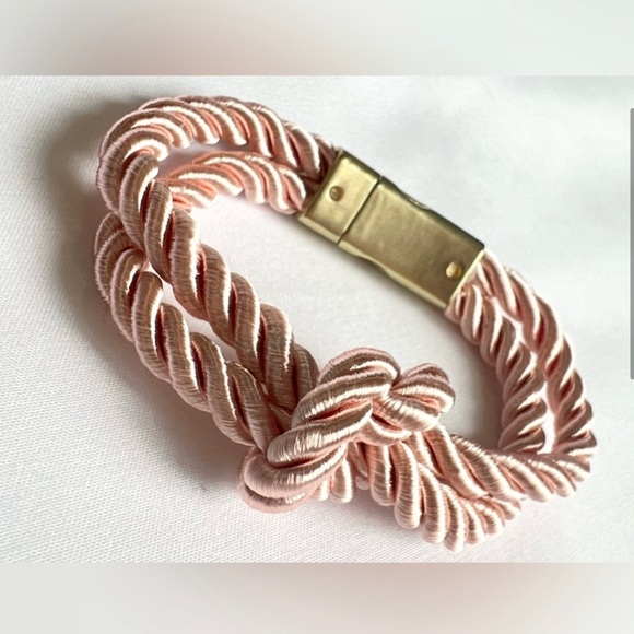 Leo Mazzotti Minimalist Rope Bracelet - PINK - Picture 3 of 6